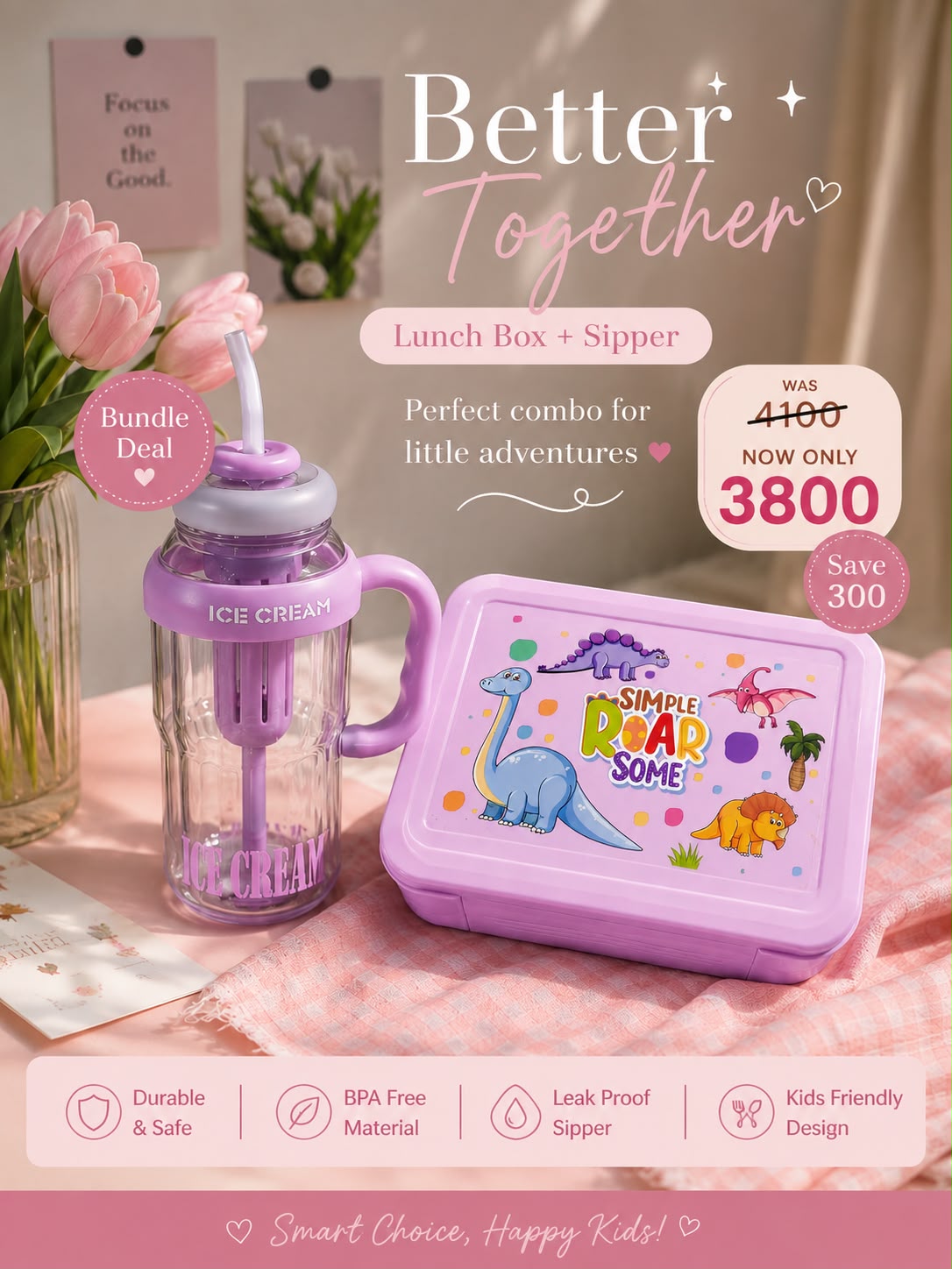 Lunch & Sip Combo